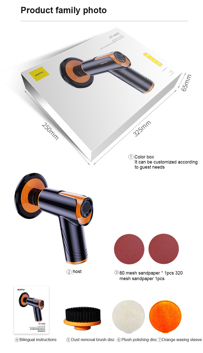 Car Beauty Maintenance Polishing Machine Nak Health and Beauty