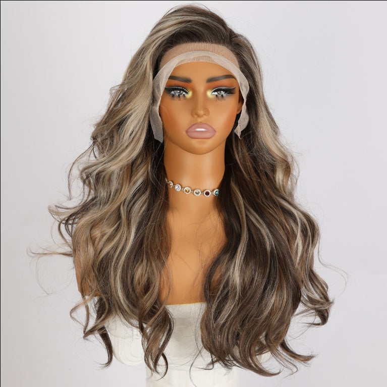 Hot Selling Synthetic Hair Wigs Highlight Wear Go Wigs For Black Women Glueless Wigs Nak Health and Beauty