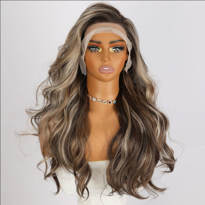 Hot Selling Synthetic Hair Wigs Highlight Wear Go Wigs For Black Women Glueless Wigs Nak Health and Beauty