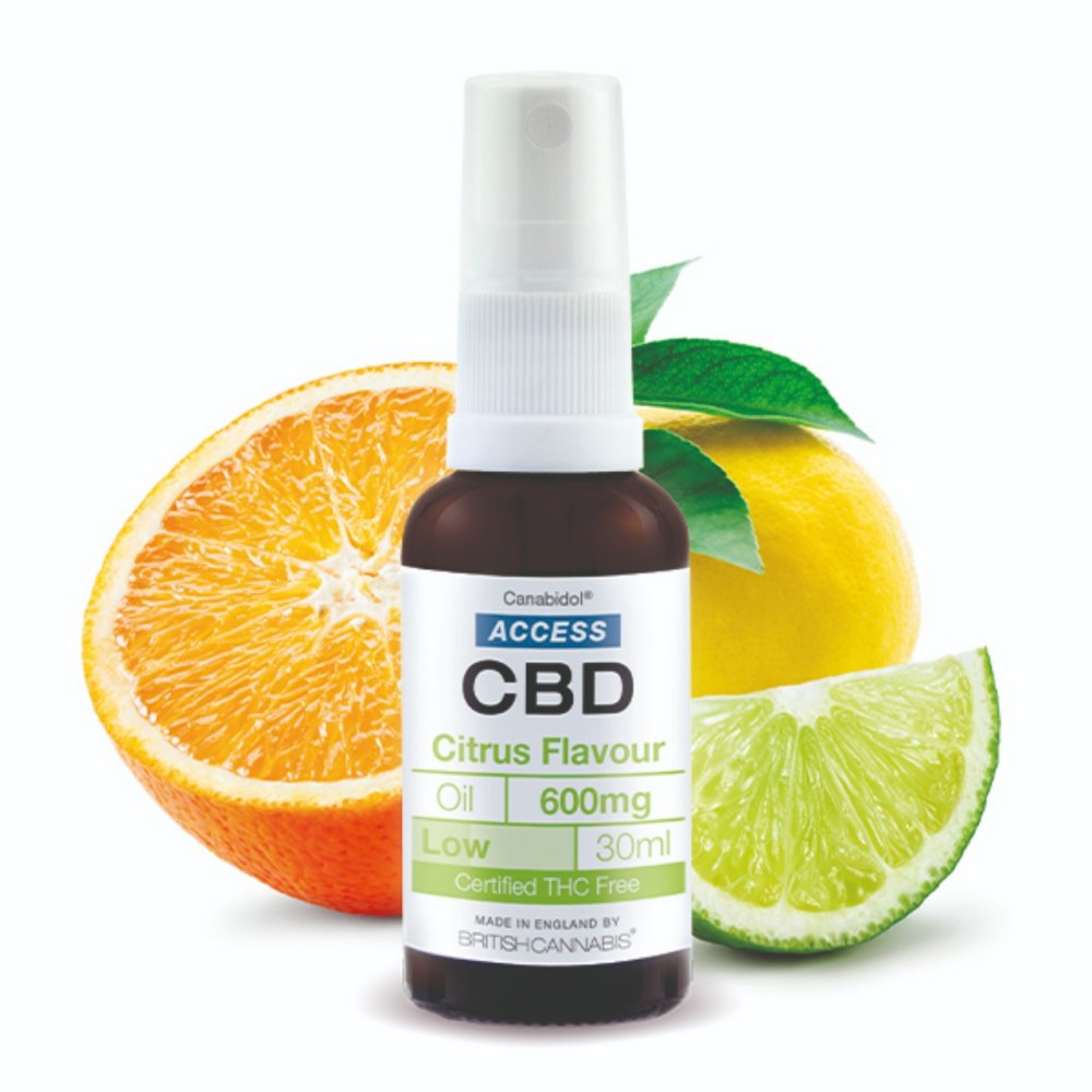 ACCESS CBD OIL CITRUS 1200MG