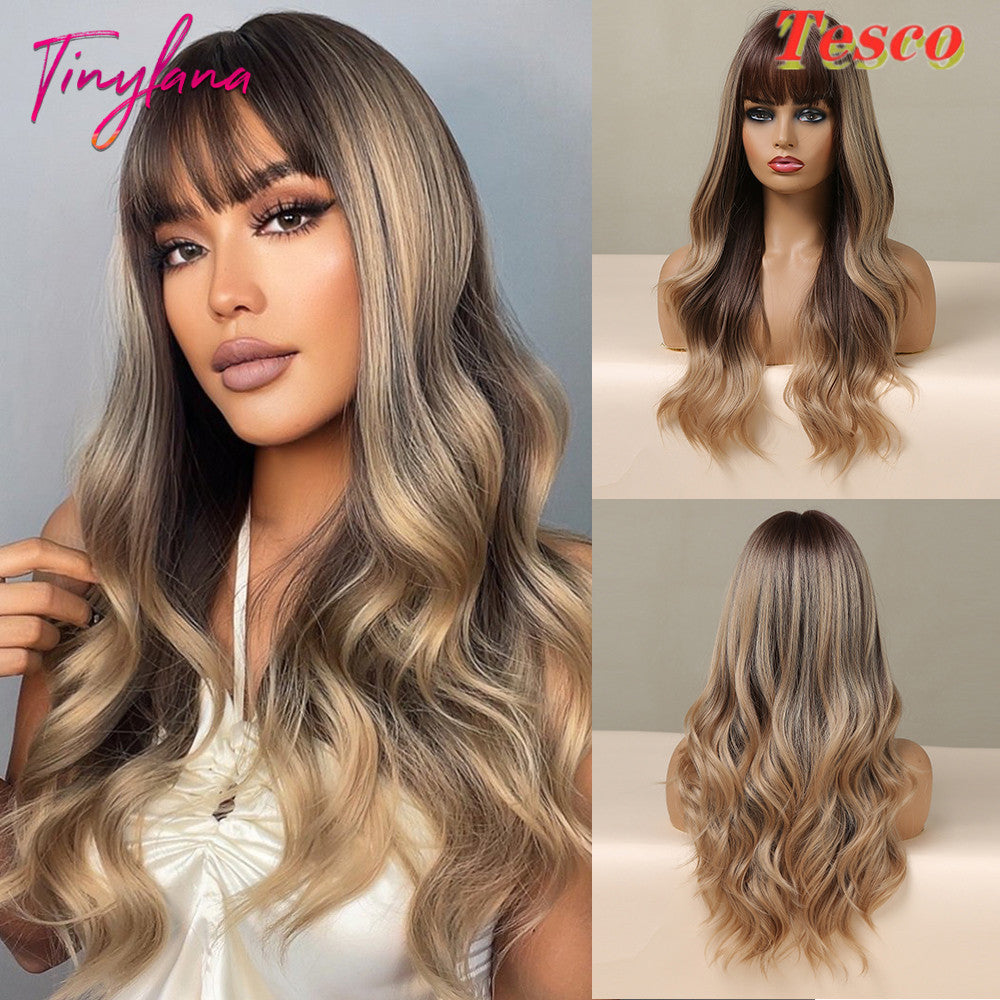 Women Wear Wavy Wigs Nak Health and Beauty