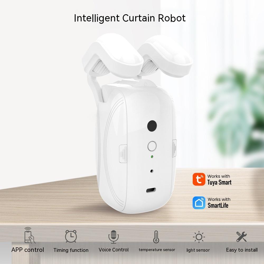 Wifi Curtain Robot Smart Home Roman Rod Electric Curtain Companion Nak Health and Beauty