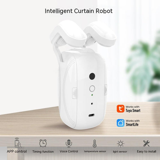 Wifi Curtain Robot Smart Home Roman Rod Electric Curtain Companion Nak Health and Beauty