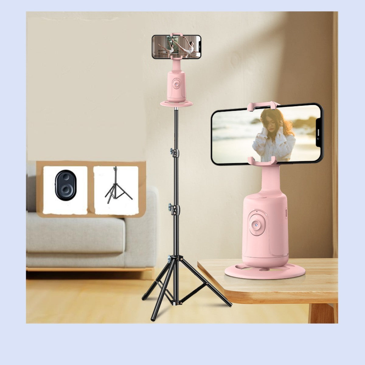 New 360 Intelligent Platform Video Capture Face Tracking Stabilizer Nak Health and Beauty