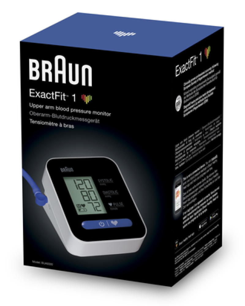 BRAUN EXACT FIT 1 BLOOD PRESSURE MONITOR