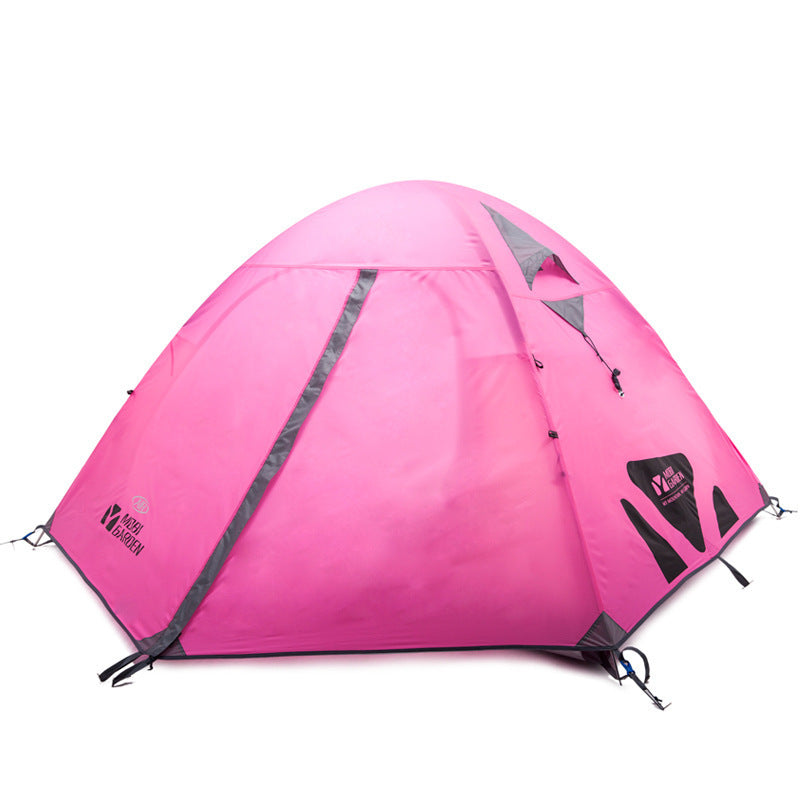 Tent Double Double Aluminum Pole Camping Outdoor Camping Nak Health and Beauty