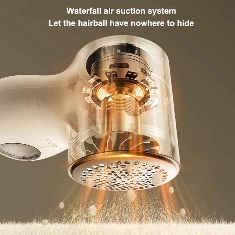 New Lint Remover Electric Hairball Trimmer Smart LED Digital Display Fabric USB Charging Portable Professional Fast Household Nak Health and Beauty