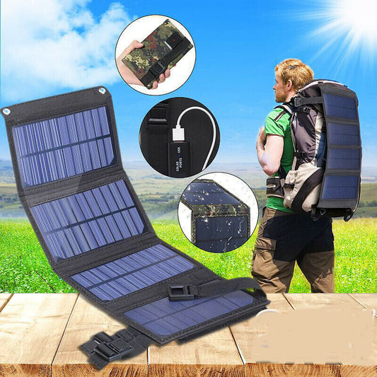 USB Interface 20W5V Portable Solar Foldable Battery Panel Nak Health and Beauty