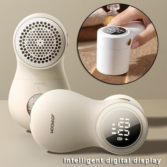 New Lint Remover Electric Hairball Trimmer Smart LED Digital Display Fabric USB Charging Portable Professional Fast Household Nak Health and Beauty