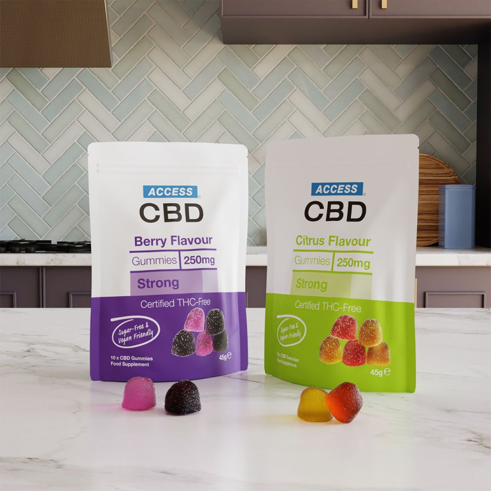 ACCESSCBD BERRY GUMMIES 250MG