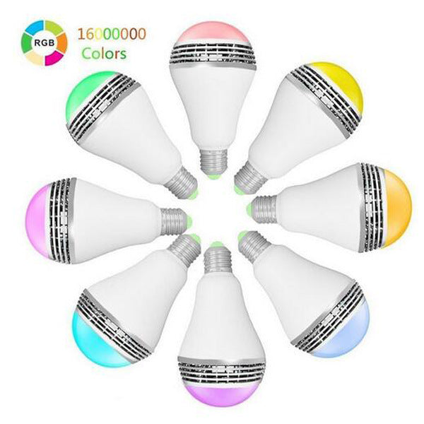 Creative Home LED Smart Bluetooth Speaker E27 Bulb Light Nak Health and Beauty