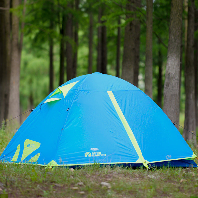Tent Double Double Aluminum Pole Camping Outdoor Camping Nak Health and Beauty