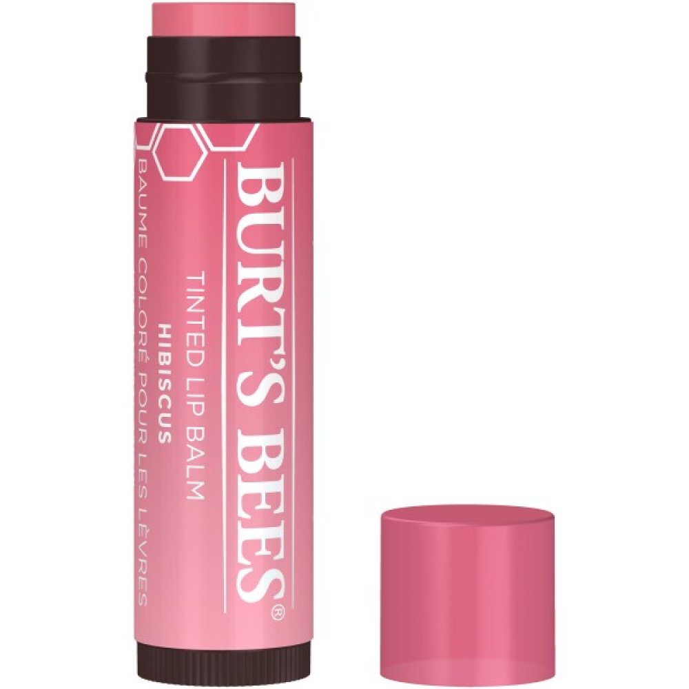 BURTS BEES TINTED HIBISCUS LIP BALM