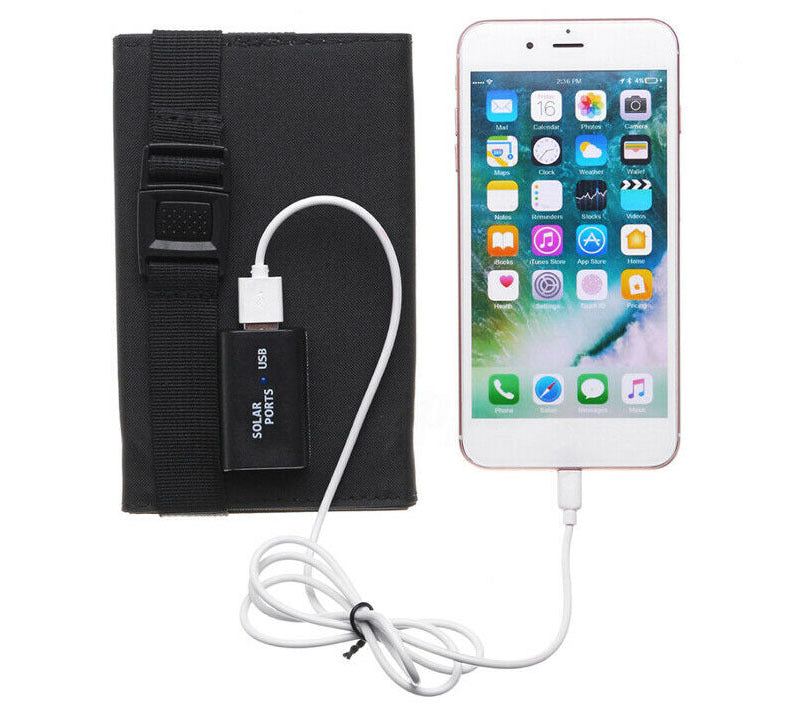 USB Interface 20W5V Portable Solar Foldable Battery Panel Nak Health and Beauty