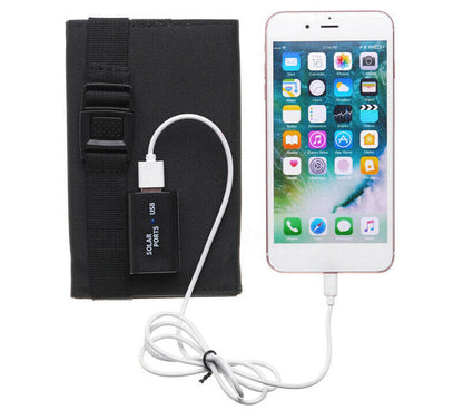 USB Interface 20W5V Portable Solar Foldable Battery Panel Nak Health and Beauty