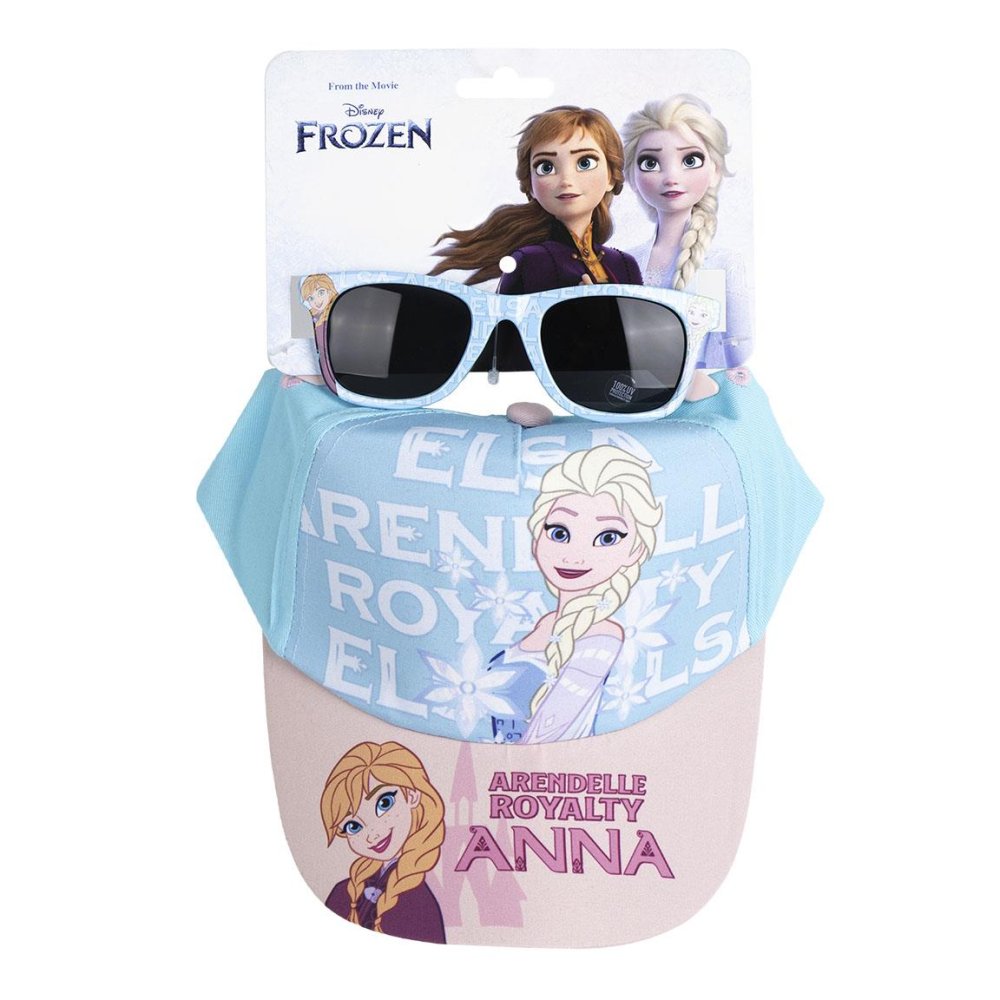 DISNEY FROZEN CAP AND SUNGLASS SET