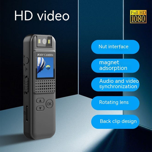 HD Magnetic Screen Recording Recorder Outdoor Sports Camera Nak Health and Beauty
