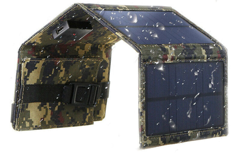 USB Interface 20W5V Portable Solar Foldable Battery Panel Nak Health and Beauty