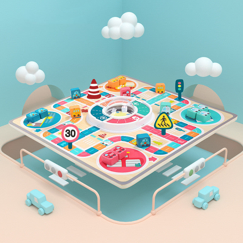 Kids Toys Flying Chess Parent-child Interactive Game Chessboard Children's Board Game Toys Puzzle Jump Checkers Nak Health and Beauty