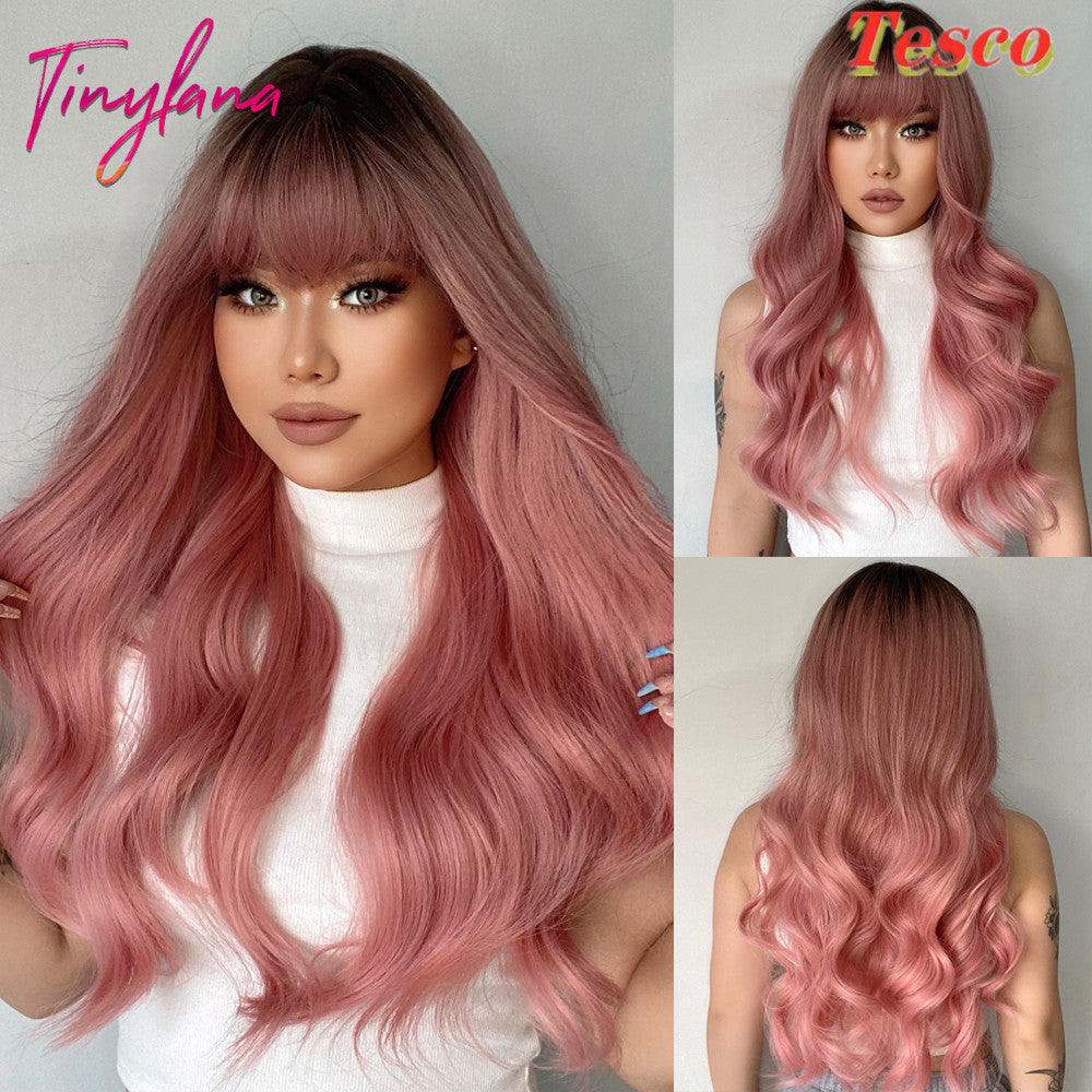Women Wear Wavy Wigs Nak Health and Beauty