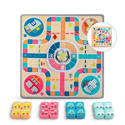 Kids Toys Flying Chess Parent-child Interactive Game Chessboard Children's Board Game Toys Puzzle Jump Checkers Nak Health and Beauty