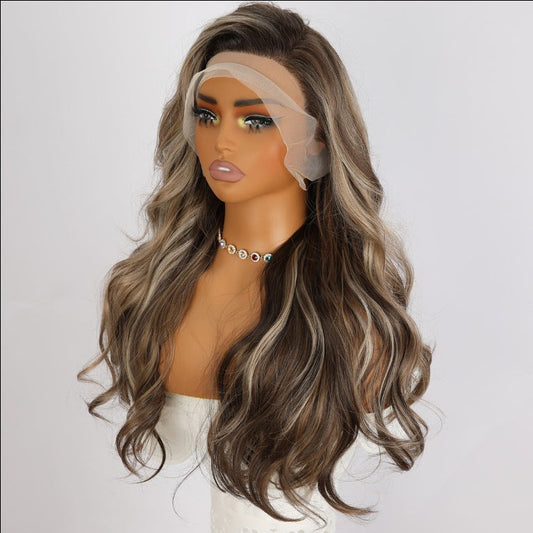 Hot Selling Synthetic Hair Wigs Highlight Wear Go Wigs For Black Women Glueless Wigs Nak Health and Beauty