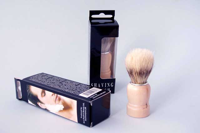 Mens Natural Bristol Shaving Brush