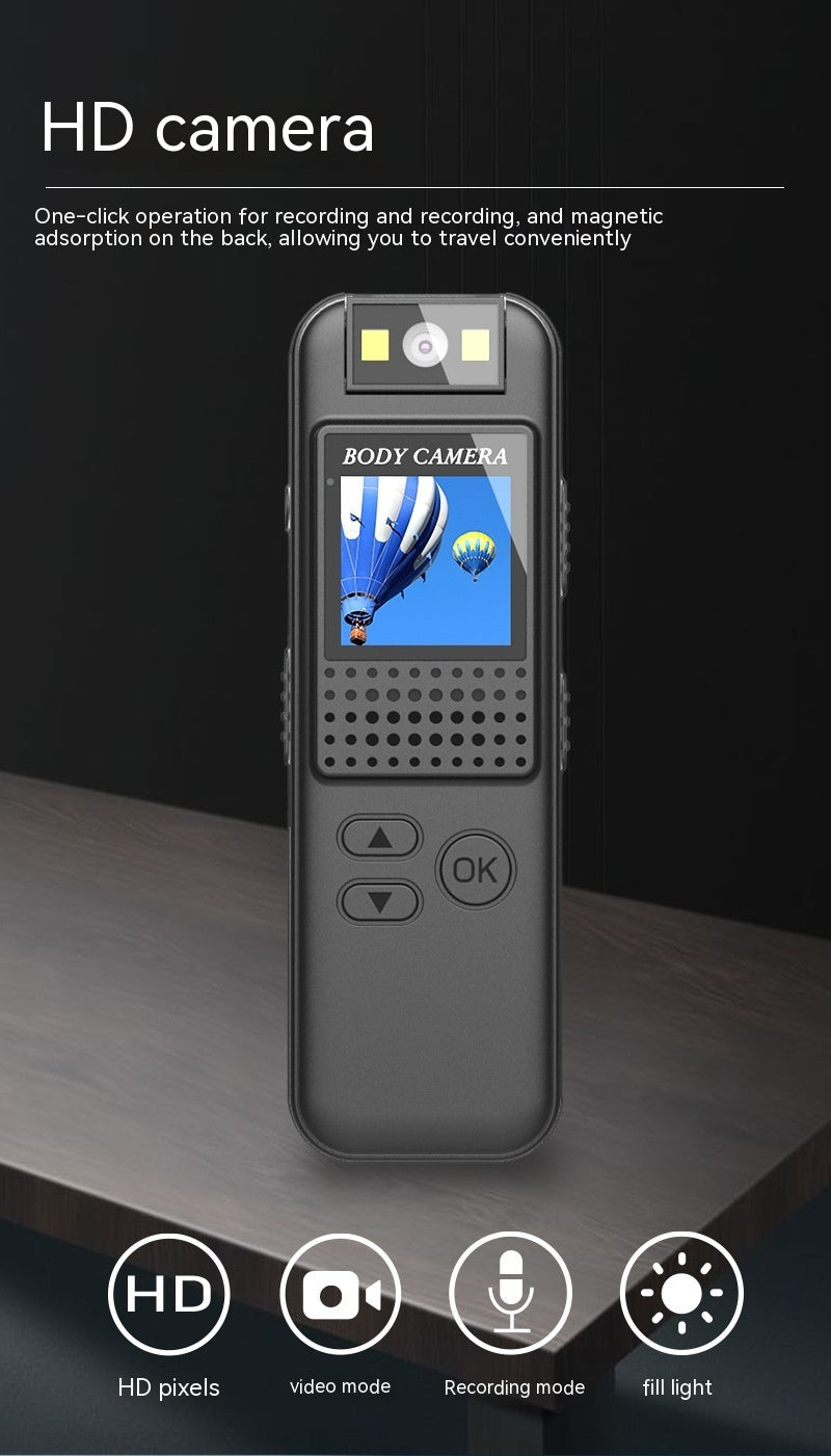 HD Magnetic Screen Recording Recorder Outdoor Sports Camera Nak Health and Beauty