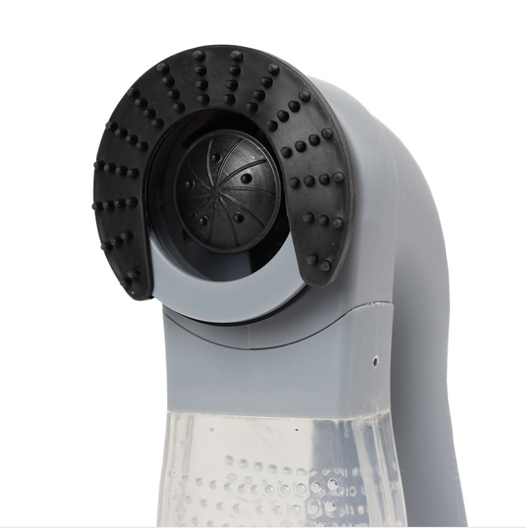 Electric Pet Hair Portable Pet Massage Cleaning Brush Maroon Asteria