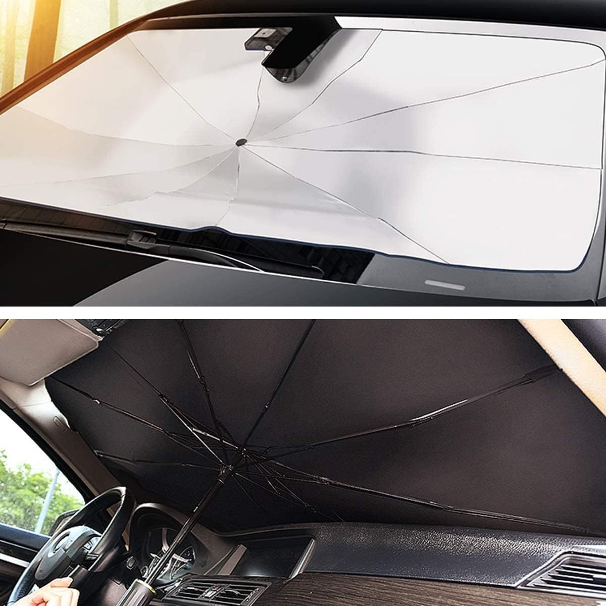 Foldable Reflector Windshields Umbrella Car Windshield Sun Shade UV Rays And Heat Sun Visor Protector Nak Health and Beauty