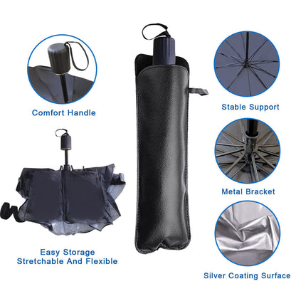 Foldable Reflector Windshields Umbrella Car Windshield Sun Shade UV Rays And Heat Sun Visor Protector Nak Health and Beauty