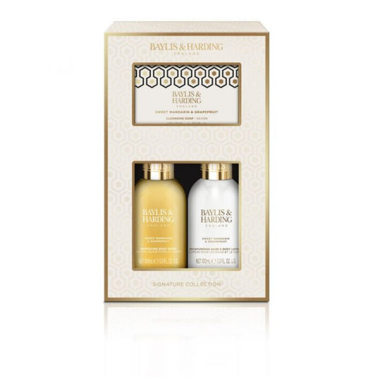 Sweet Mandarin & Grapefruit Luxury Mini Indulgent Shower Gift Set