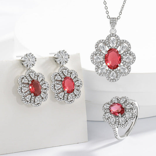 Bride Jewelry Earrings Necklace Jewelry Suit Nak Health and Beauty