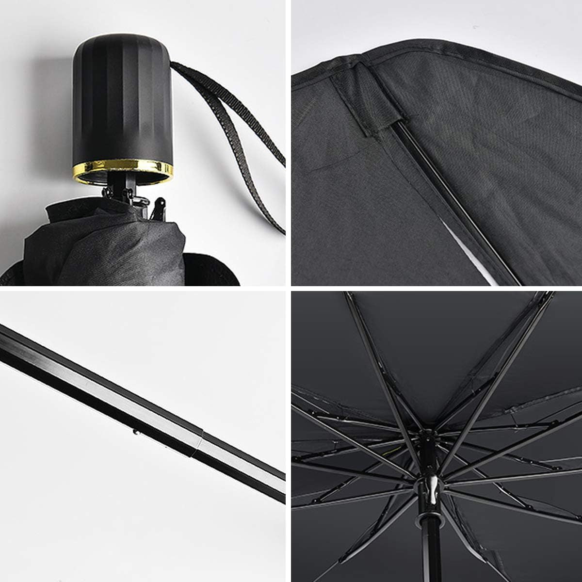Foldable Reflector Windshields Umbrella Car Windshield Sun Shade UV Rays And Heat Sun Visor Protector Nak Health and Beauty