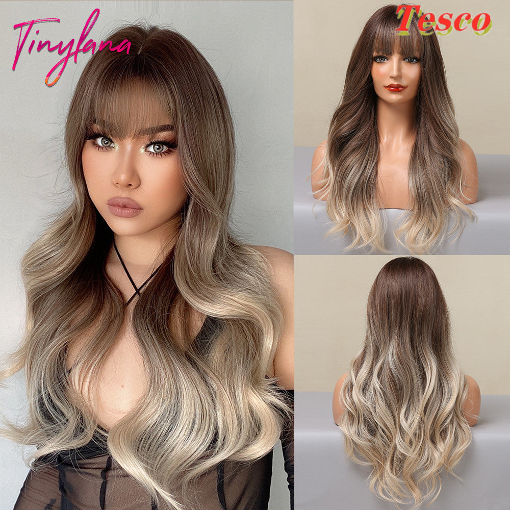 Women Wear Wavy Wigs Nak Health and Beauty