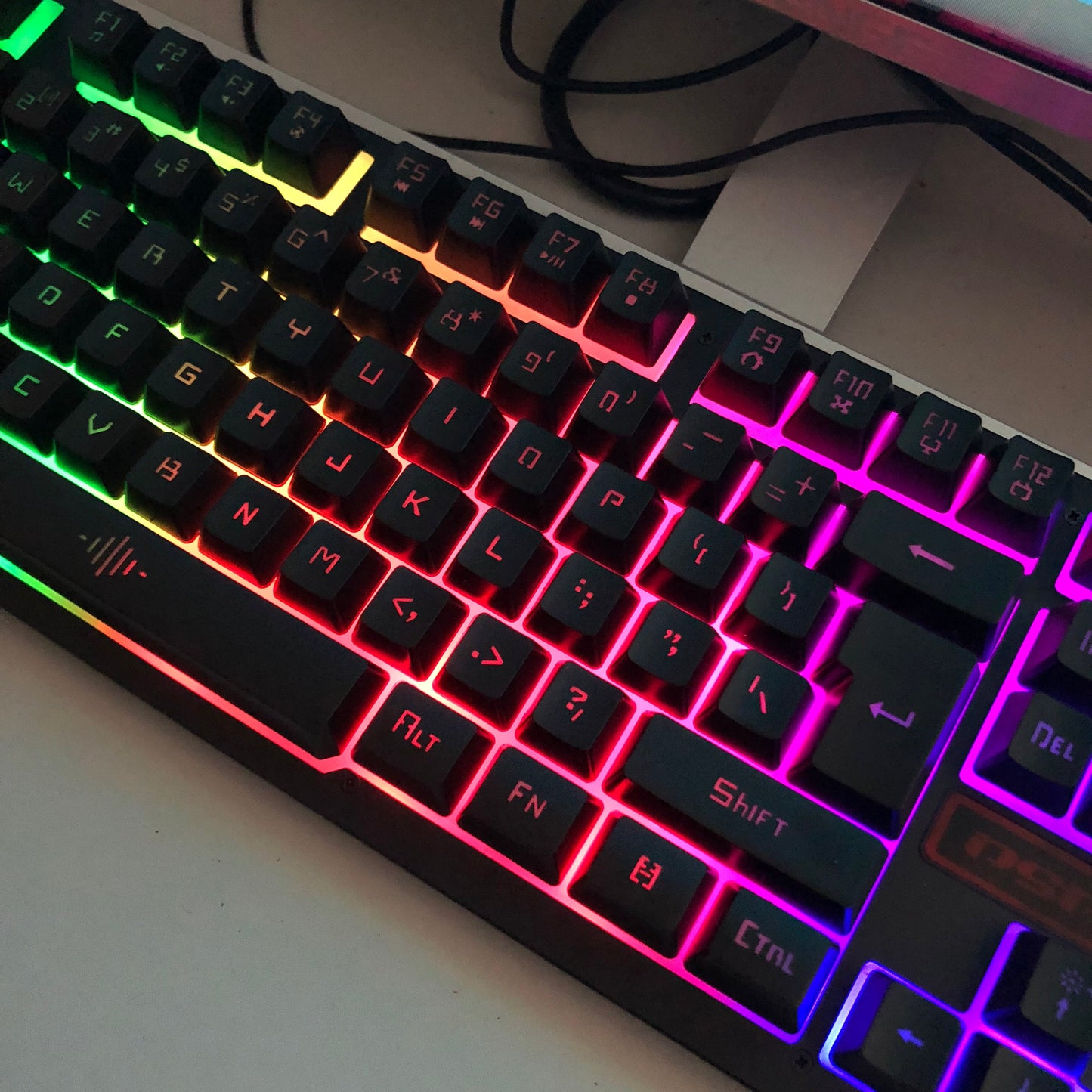 Light Keyboard Fuchsia Molly
