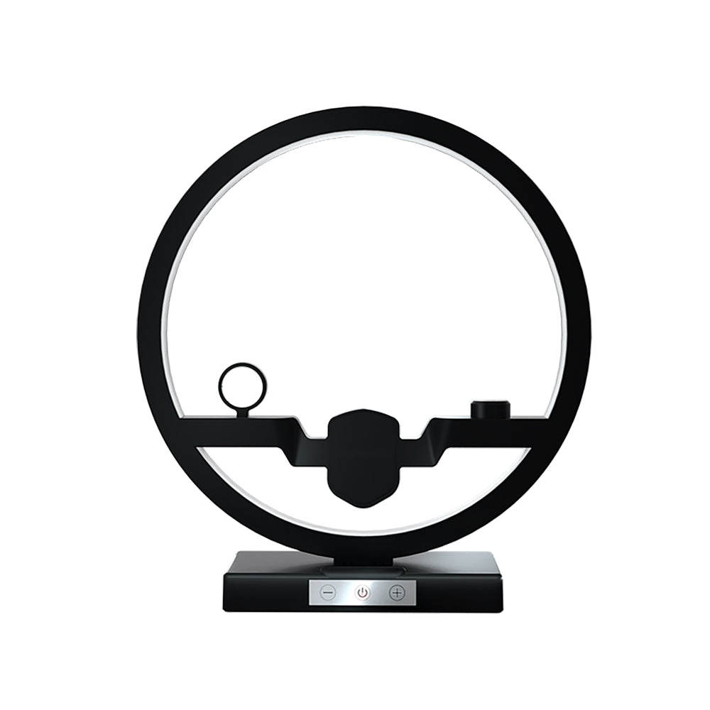 Fast Wireless Charger Dock Station EU PLUG Black Teal Simba