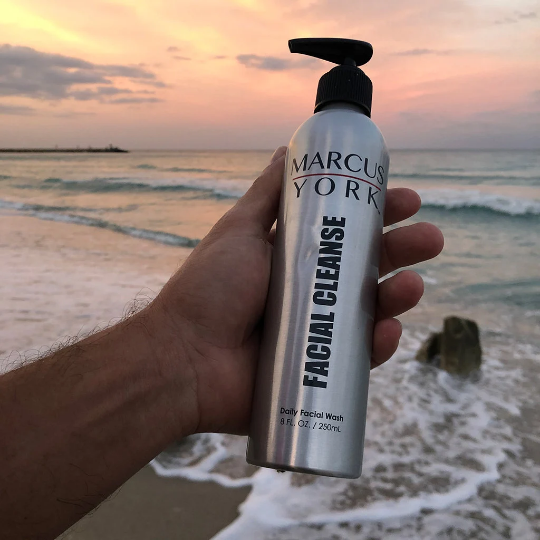 Daily Facial Wash - Men's Skincare - 8 OZ Violet Smudge