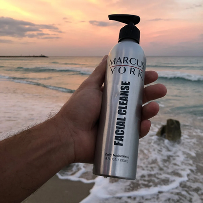 Daily Facial Wash - Men's Skincare - 8 OZ Violet Smudge