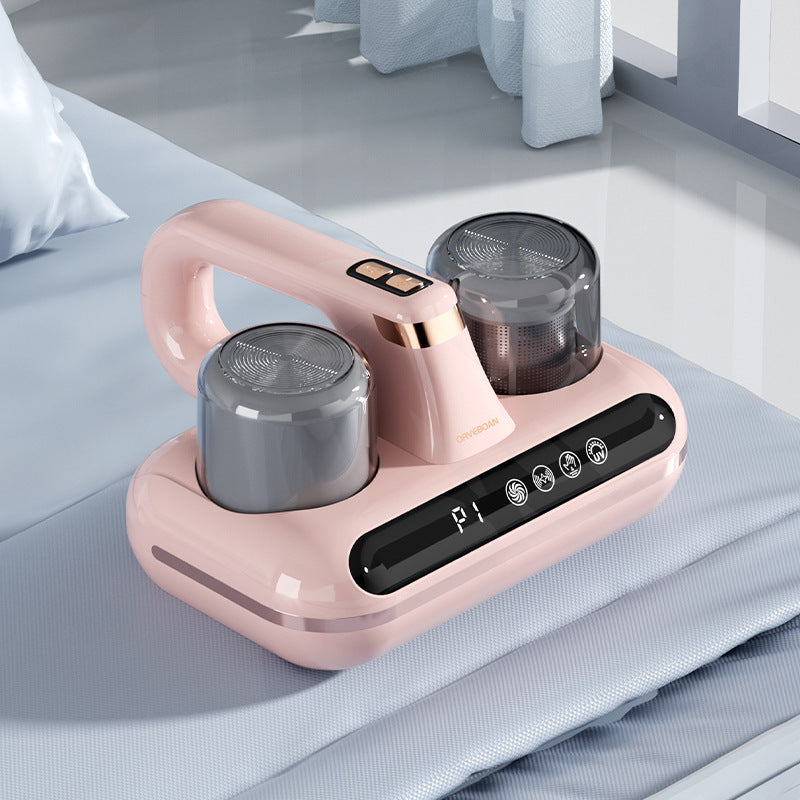 New Mattress Vacuum Mite Remover Cordless Handheld Cleaner Powerful Suction For Cleaning Bed Pillows Home Supplies Nak Health and Beauty