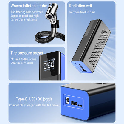 Wireless Portable Car Digital Display Tire High-power Tire 22 Cylinder Nak Health and Beauty