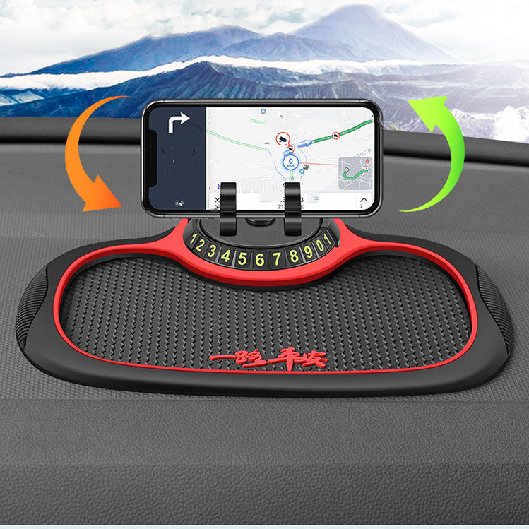 Car Accessories Dashboard Mobile Phone Bracket Anti-slip Mat Nak Health and Beauty