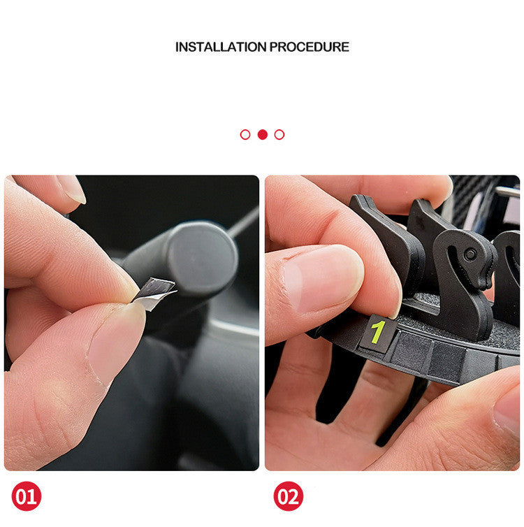 Car Accessories Dashboard Mobile Phone Bracket Anti-slip Mat Nak Health and Beauty
