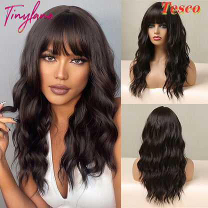 Women Wear Wavy Wigs Nak Health and Beauty