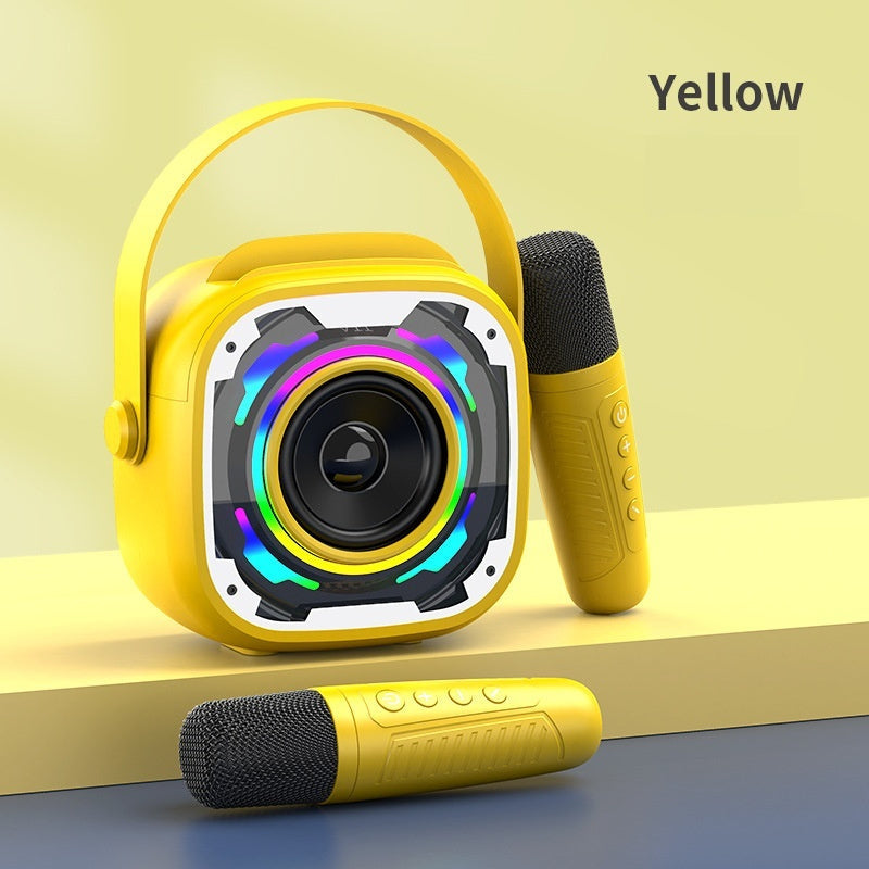 Portable Wireless Bluetooth Speaker With Microphone Integrated Karaoke Speaker Nak Health and Beauty