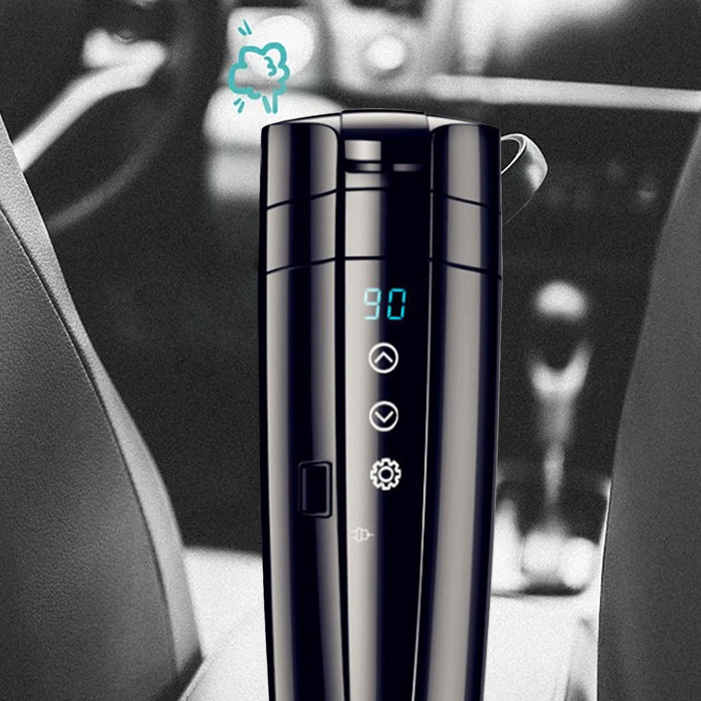 Winter Thermal Insulation Intelligent Electric Car Warm Water Cup Nak Health and Beauty
