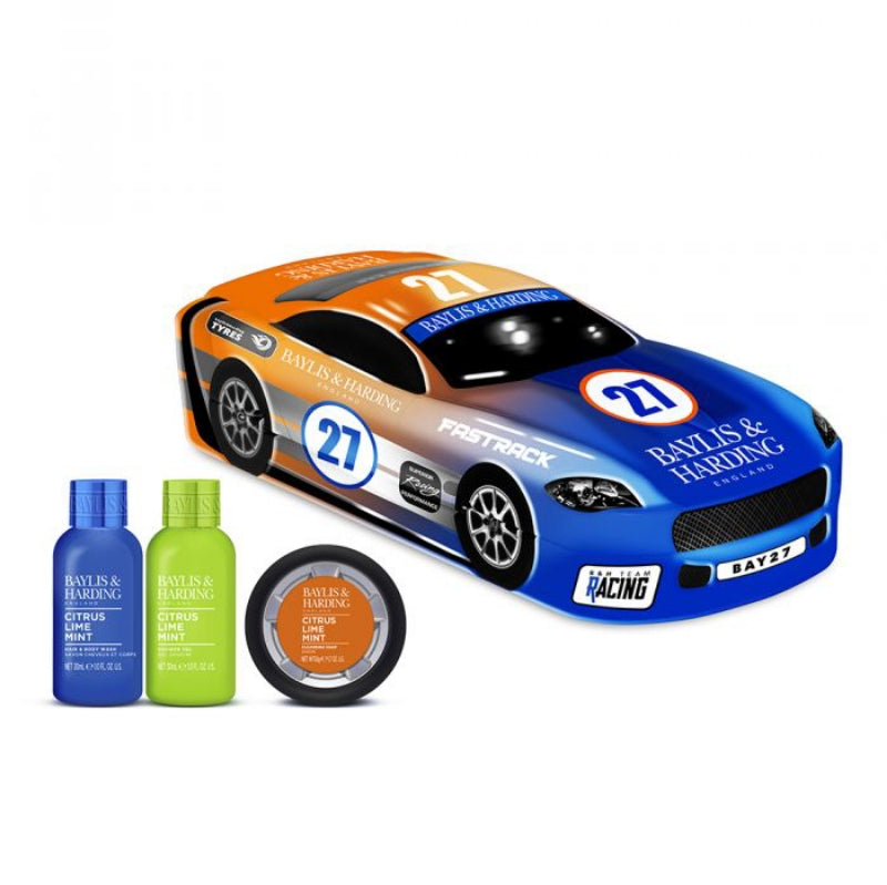 Citrus, Lime & Mint Men'S Car Tin Gift Set