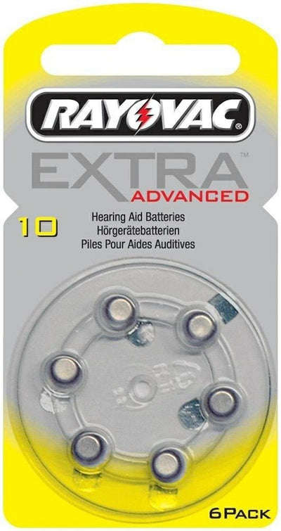 Rayovac Hearing Aid Batteries- No 10