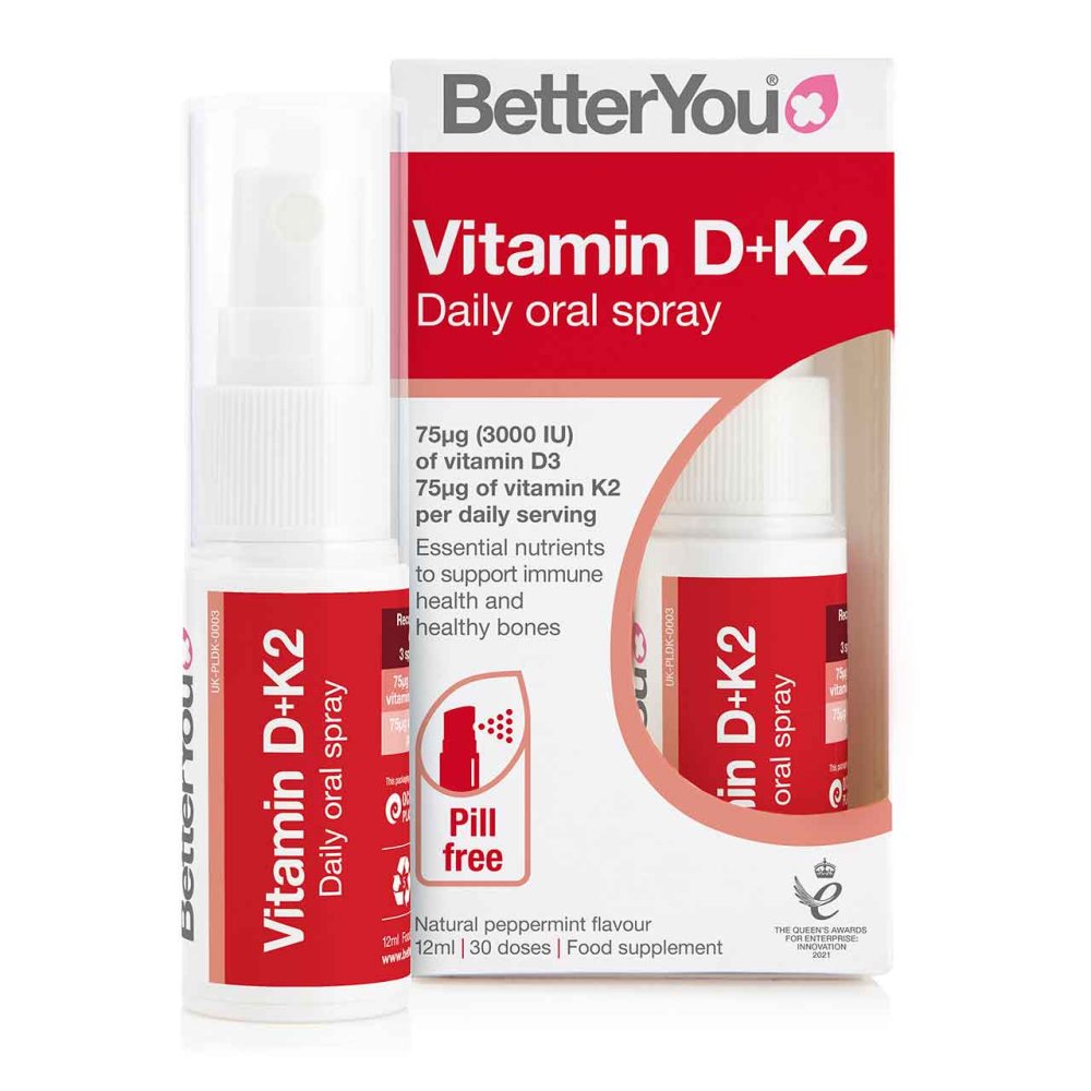 VITAMIN D3 + K2 DAILY ORAL SPRAY Nak Health and Beauty
