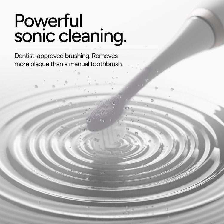 Ordo Sonic+ ELECTRIC TOOTHBRUSH WHITE SILVER Nak-Health-&-Beauty-